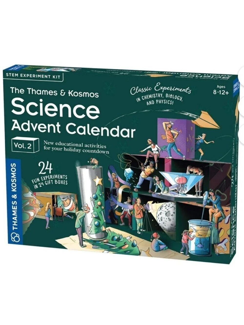 The Thames & Kosmos Science Advent Calendar Christmas Holiday Kids Experiments